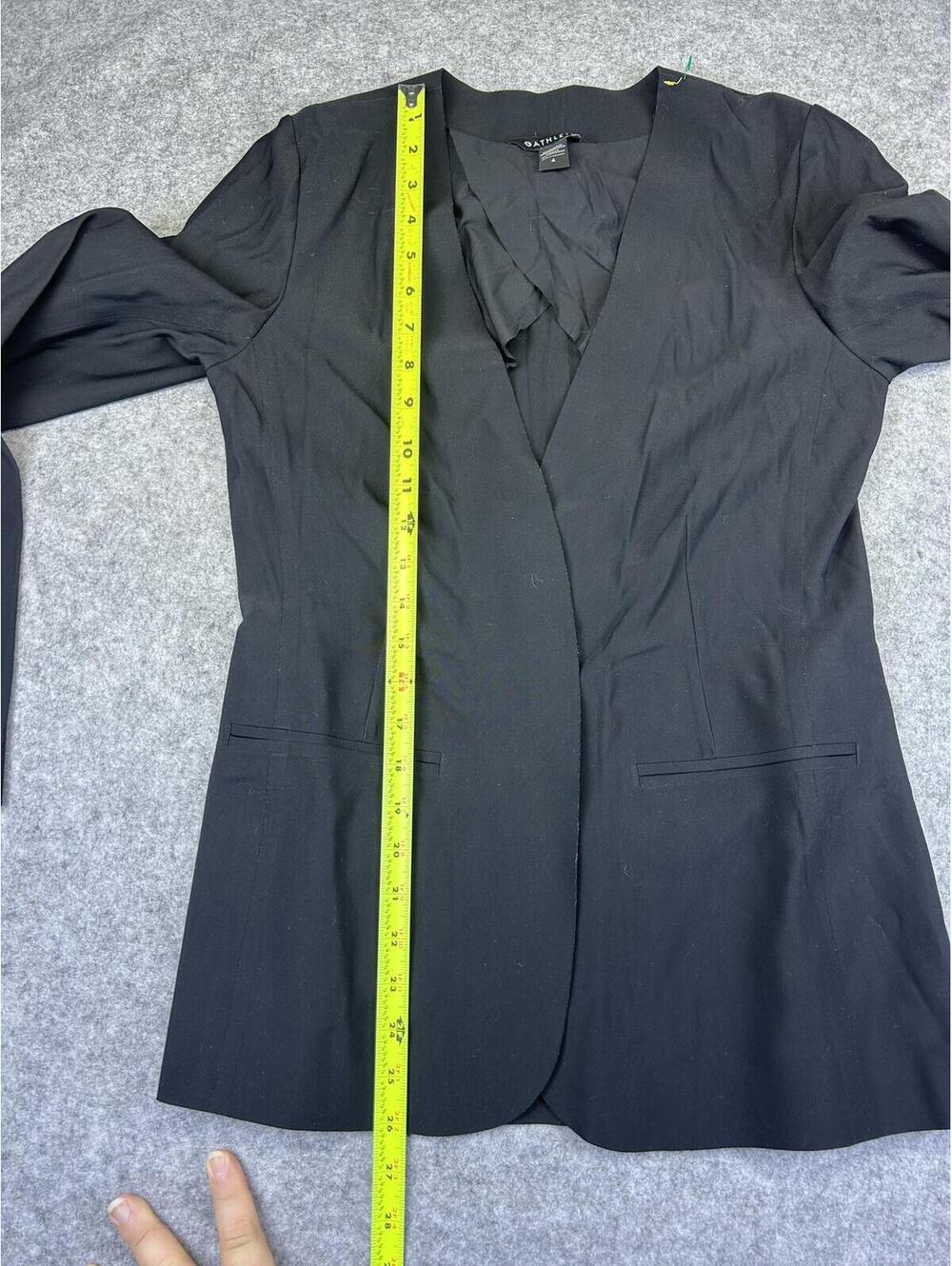 Athleta Blazer Interstellar Lightweight Athletic Business Casual Formal Size 4 - Picture 8 of 8